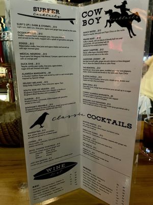 Menu photo 1 Cowboy Surfer Houston, TX