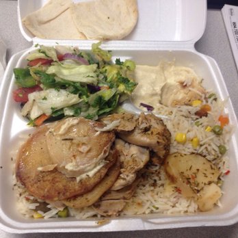 Green Leaf Salad Bar - Lemon chicken (Tuesdays) - Mediterranean Near Me - Vancouver, British Columbia