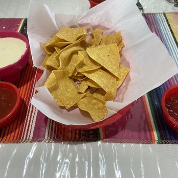 Mi Rancho - Chips n salsa and cheese dip - Mexican Near Me - East Syracuse, New York