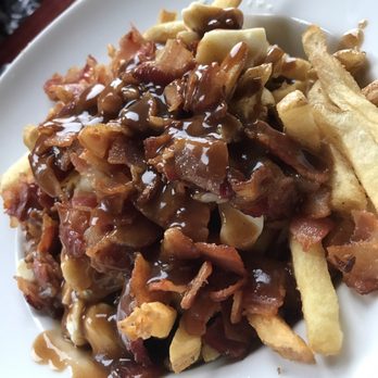 Steamworks - Poutine w/ bacon. - Pubs Near Me - Vancouver, British Columbia Steamworks - Poutine w/ bacon. - Pubs Near Me - Vancouver, British Columbia