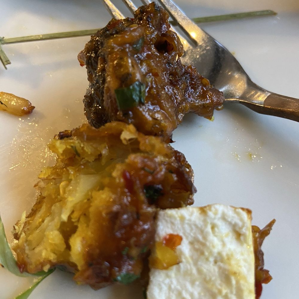 BHOG Indian Restaurant - MANCHURIAN KNOTS. Excellent fried veggies and paneer in spicy sauce - Indian Near Me - Somerset, New Jersey
