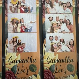 Samantha & Loc's baby shower photo strip Samantha & Loc's baby shower photo strip