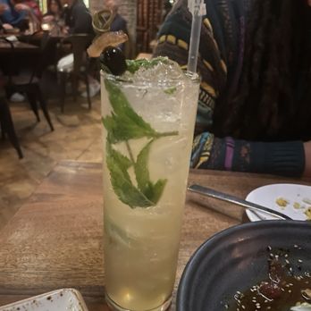 Tessa - Hibiscus Elderflower Mojito - New American Near Me - New York, New York Tessa - Hibiscus Elderflower Mojito - New American Near Me - New York, New York
