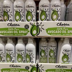 CHOSEN FOODS AVOCADO OIL SPRAY 2/13.5-OZ. Mfr's Instant Rebate LIMIT 5 $13.69 EXP. 08/24/25 -$4.20 PRICE AT REGISTER $9.49