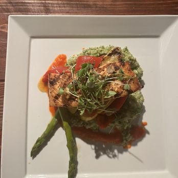 Jarrettown Hotel - Salmon on pesto risotto - Italian Near Me - Dresher, Pennsylvania Jarrettown Hotel - Salmon on pesto risotto - Italian Near Me - Dresher, Pennsylvania