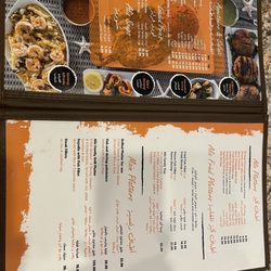 Aliz Seafood House - Menu