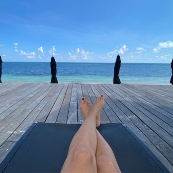 Nizuc Resort & Spa - On the deck below the adult pool. This place does not suck. - Resorts Near Me - Cancún, ROO