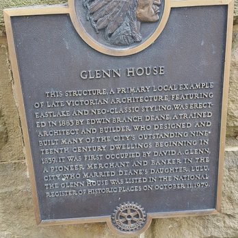 Glenn House - The Glenn House Historical Plaque - Cape Girardeau, Missouri