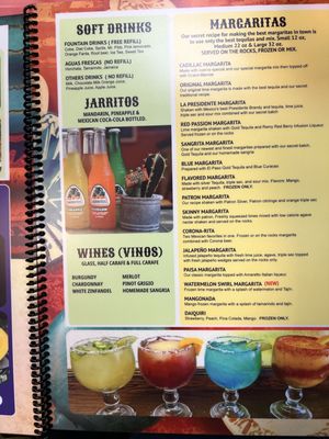 Menu photo 2 El Paso Mexican Restaurant Springfield, VA