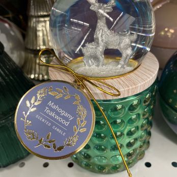Gabe's - $5 Christmas candle ..... with a water globe on top - Women's Clothing Near Me - Toledo, Ohio Gabe's - $5 Christmas candle ..... with a water globe on top - Women's Clothing Near Me - Toledo, Ohio
