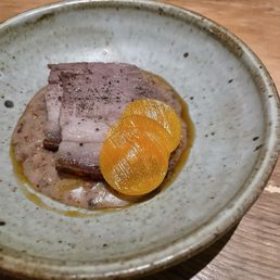 Sorghum with pork belly Sorghum with pork belly