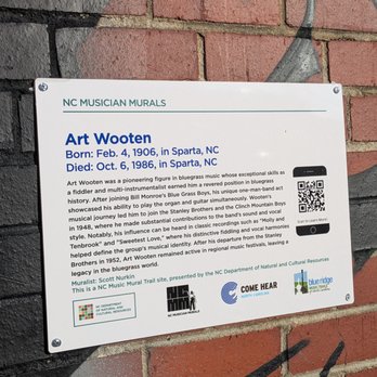 Art Wooten Mural - Art Wooten Mural, Sparta - Public Art Near Me - Sparta, North Carolina Art Wooten Mural - Art Wooten Mural, Sparta - Public Art Near Me - Sparta, North Carolina