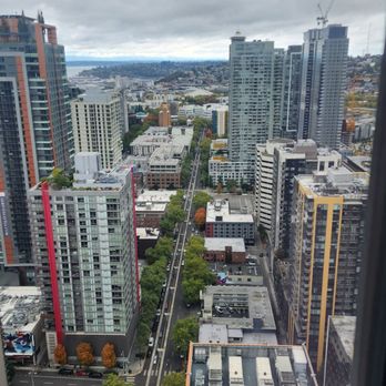 The Westin Seattle - view from 43rd floor in north tower - Hotels Near Me - Seattle, Washington The Westin Seattle - view from 43rd floor in north tower - Hotels Near Me - Seattle, Washington