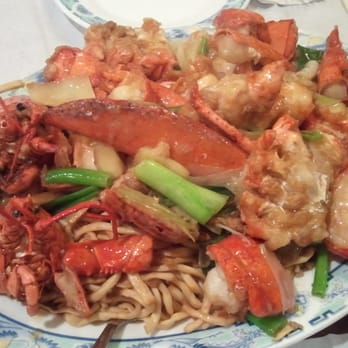 Peach Farm - Lobster E-Fu Mein - Chinese Near Me - Boston, Massachusetts Peach Farm - Lobster E-Fu Mein - Chinese Near Me - Boston, Massachusetts