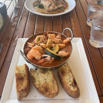 The Beachcomber - Ciopinno (bottom) and Hawaiian Style "Butterfish" (top) - Seafood Near Me - Newport Beach, California The Beachcomber - Ciopinno (bottom) and Hawaiian Style "Butterfish" (top) - Seafood Near Me - Newport Beach, California