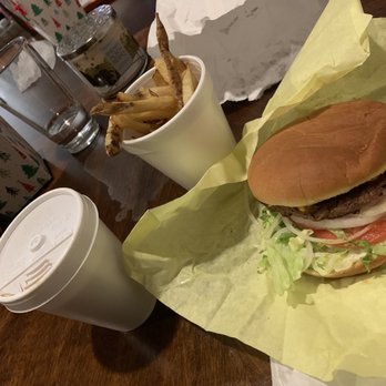 Bud's Burgers - Giant Meal- Burger with cheese, large fries, with large drink (I substituted it for a coffee) - Burgers Near Me - Vallejo, California Bud's Burgers - Giant Meal- Burger with cheese, large fries, with large drink (I substituted it for a coffee) - Burgers Near Me - Vallejo, California