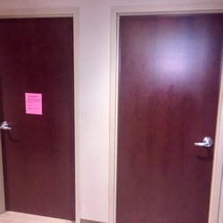 Surgery Center at Easton - 2 Non-gender specific, handicap accessible, baby changing table equipped bathrooms in lobby.