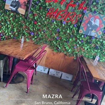 Mazra - Seating area! - Middle Eastern Near Me - San Bruno, California Mazra - Seating area! - Middle Eastern Near Me - San Bruno, California
