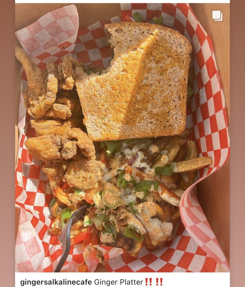 Open for Business GINGER’S ALKALINE CAFE 1411 W Sunset Blvd, Los