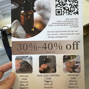 U-Mi Head Spa - Eyelash Service Near Me - La Mirada, California