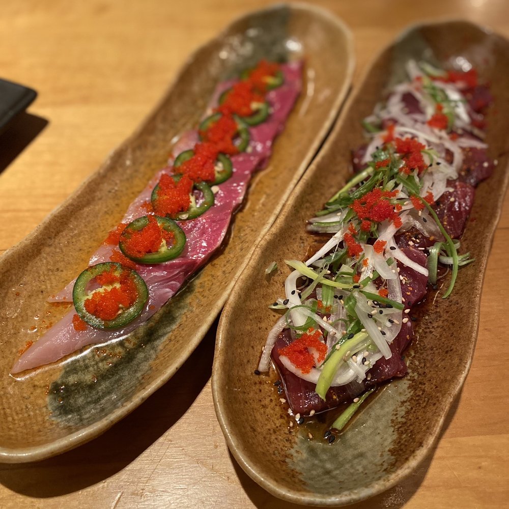 Kimura - Hamachi Jalapeno, Tuna Carpaccio - Japanese Near Me - New York, New York Kimura - Hamachi Jalapeno, Tuna Carpaccio - Japanese Near Me - New York, New York