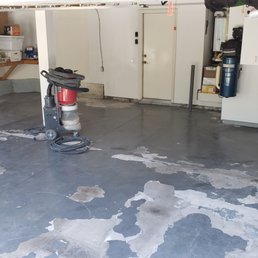 Damaged concrete Damaged concrete