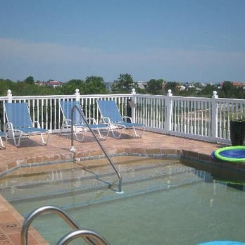 Beacon Motel - The Beacon Motel, pool deck - Hotels Near Me - Lewes, Delaware