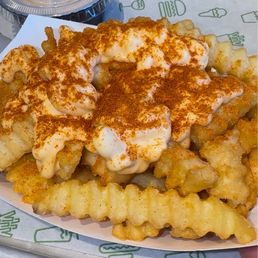 Bbq Spicy Fries with Ranch Bbq Spicy Fries with Ranch