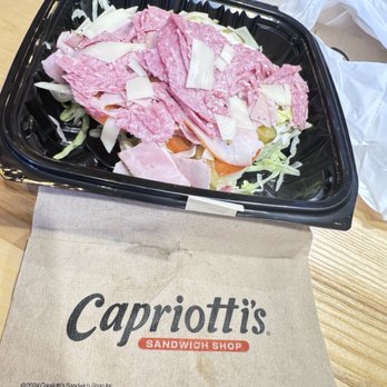 Capriotti's Sandwich Shop - Italian meats and cheese salad - Sandwiches Near Me - Fresno, California
