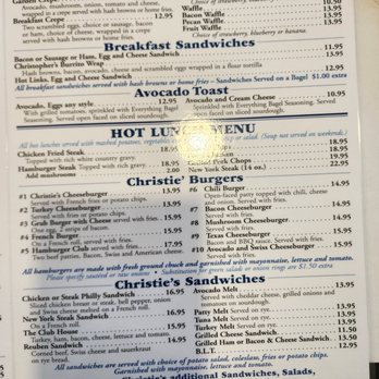 Christie's - Menu - Breakfast & Brunch Near Me - Burlingame, California Christie's - Menu - Breakfast & Brunch Near Me - Burlingame, California