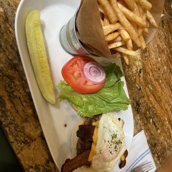Blue Talon Bistro - The Bistro Burger - French Near Me - Williamsburg, Virginia