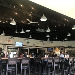 Crystal Lake Brewing - View of inside.