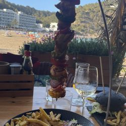 On The Beach - Souvlakispieß