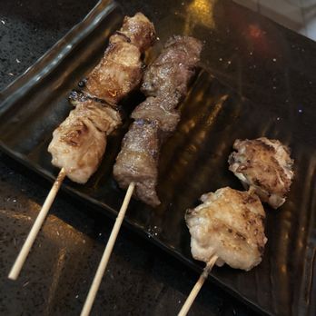 Ai Ki Ya - Chicken Thigh & Scallion Yakitori American Wagyu Yakitori Homemade Chicken Ball Yakitori - Ramen Near Me - New York, New York