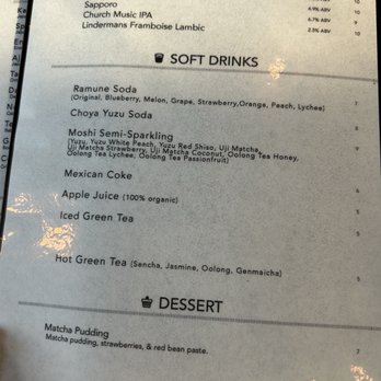 Mensho - Menu as of June 2026 - Ramen Near Me - Glendale, Arizona Mensho - Menu as of June 2026 - Ramen Near Me - Glendale, Arizona