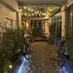 Jaja - It's off the street - small pathway to the entrance