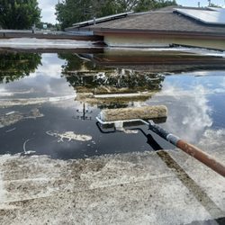 Miami Pergolas - Unpitched Pergola roof with standing water