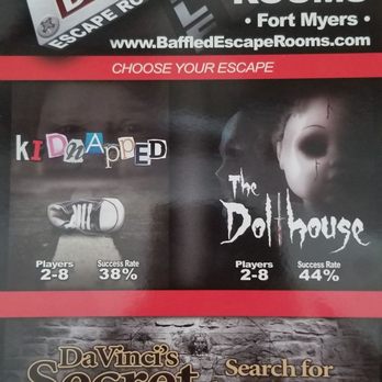 Baffled escape rooms - Escape Games Near Me - Fort Myers, Florida Baffled escape rooms - Escape Games Near Me - Fort Myers, Florida