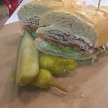 BRONX Sandwich - The hero: cold sandwich on warm bread.  Just the way I like it - Sandwiches Near Me - Anaheim, California