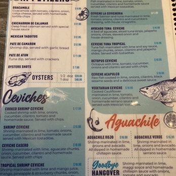 La Cevicheria - Menu - Cocktail Bars Near Me - Salt Lake City, Utah La Cevicheria - Menu - Cocktail Bars Near Me - Salt Lake City, Utah
