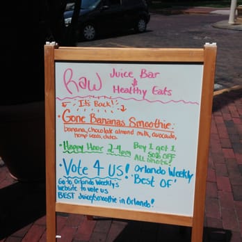 Raw Juice Bar - Juice Bars & Smoothies Near Me - Winter Park , Florida