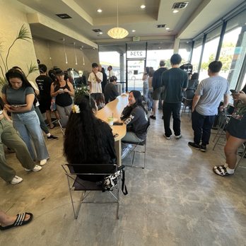 Chrome Coffee Studio - Line on Sunday morning (ig: @cravingswithcat) - Coffee & Tea Near Me - Torrance, California Chrome Coffee Studio - Line on Sunday morning (ig: @cravingswithcat) - Coffee & Tea Near Me - Torrance, California