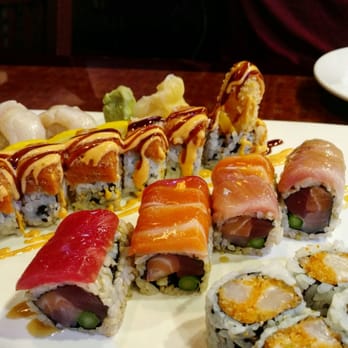Katana Sushi - Scallop, sweet shrimp, captain roll, out of control roll, spicy scallop roll. So good! - Sushi Bars Near Me - Elkridge, Maryland Katana Sushi - Scallop, sweet shrimp, captain roll, out of control roll, spicy scallop roll. So good! - Sushi Bars Near Me - Elkridge, Maryland