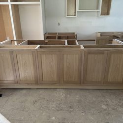 Alfred Cabinets - Island in process