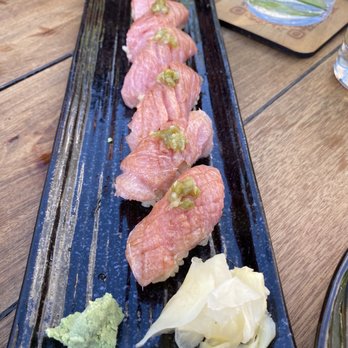 Kaiyo Rooftop - 3 orders of otoro - Peruvian Near Me - San Francisco, California