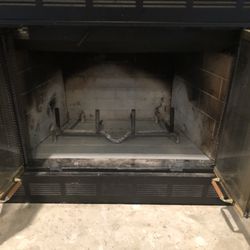 Mr Smokestack Chimney Service - new base in fireplace