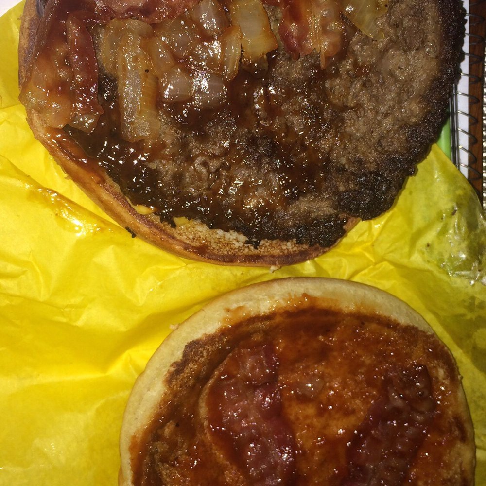 Whataburger - Worst A1 Thick & Hearty I've ever gotten. Only like 7 onions, and the patty was terribly burnt and dry. - Burgers Near Me - Pearland, Texas Whataburger - Worst A1 Thick & Hearty I've ever gotten. Only like 7 onions, and the patty was terribly burnt and dry. - Burgers Near Me - Pearland, Texas