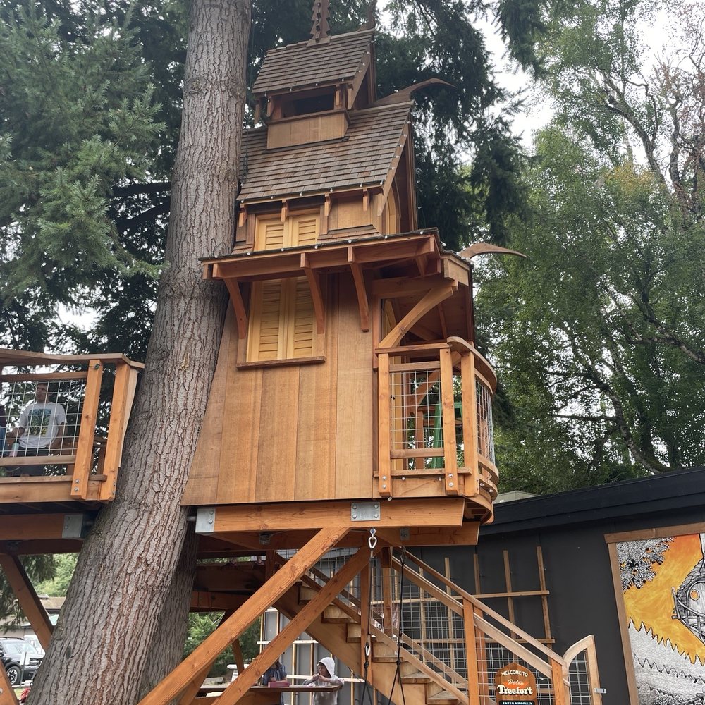Tree house at Aroma Coffee Tree house at Aroma Coffee
