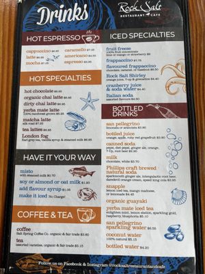 Menu photo 4 Rock Salt Restaurant Fulford Harbour, BC Menu photo 4 Rock Salt Restaurant Fulford Harbour, BC