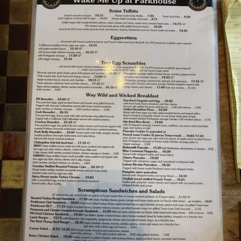 Parkhouse Eatery - Food menu - Breakfast & Brunch Near Me - San Diego, California Parkhouse Eatery - Food menu - Breakfast & Brunch Near Me - San Diego, California